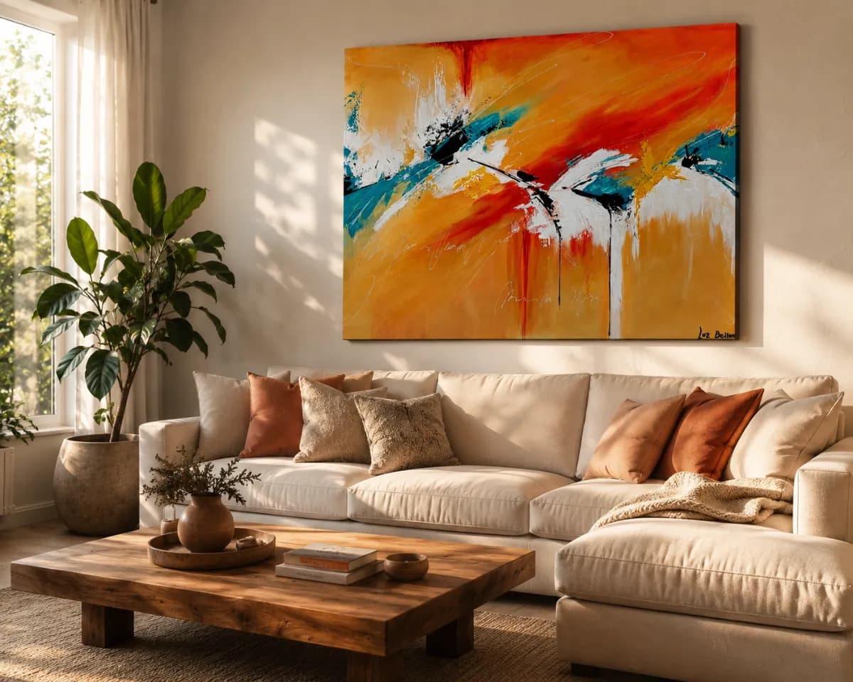 Orange Color Explosion